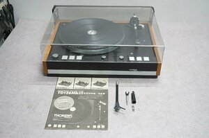 [SK][D4264117] THORENS トーレンス TD126MKⅢ ターンテーブル レコードプレーヤー