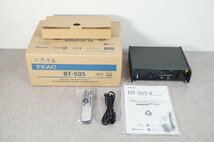 [NZ][E4329910] 美品 TEAC ティアック NT-505 USB DAC/ネットワークプレーヤー リモコン、取扱説明書、元箱等付き_画像1