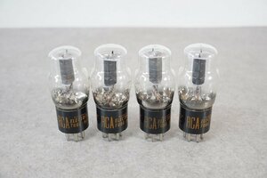 [QS][C4237560] 4 pcs set RCA 42 vacuum tube present condition goods 