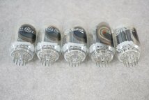 [QS][S364960] 5本セット GENERAL ELECTRIC GE ゼネラルエレクトリック 6LU8 真空管 現状品_画像7