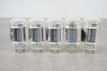 [QS][S364960] 5本セット GENERAL ELECTRIC GE ゼネラルエレクトリック 6LU8 真空管 現状品_画像3