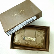 GUCCI グッチ GG 6連 キーケース ゴールドカラー 2009年限定色_画像10