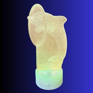 3Dイリュージョンランプ 動物イルカのナイトライト