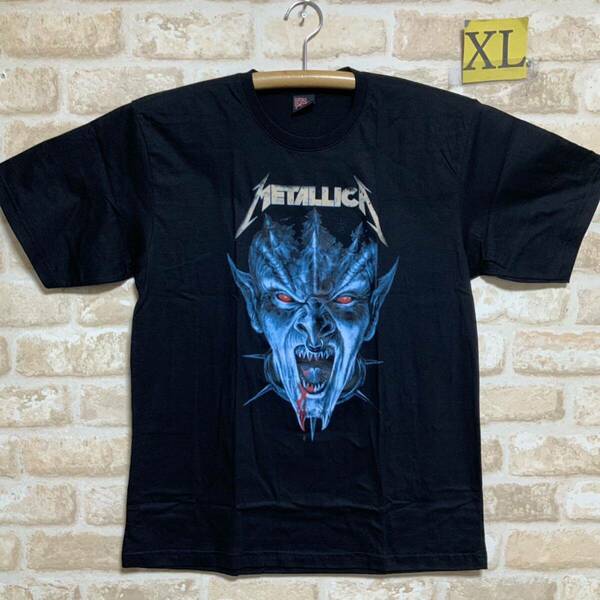 メタリカ　Metallica 悪魔　Tシャツ　XLサイズ　② 半袖Tシャツ バンドTシャツ ブラック 