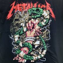 メタリカ　METALLICA Tシャツ　XLサイズ　蛇　ロックバンドTシャツ　バンT 半袖_画像2