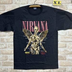 ニルバーナ ニルヴァーナ Tシャツ XLサイズ　nirvana 管B06 バンドTシャツ