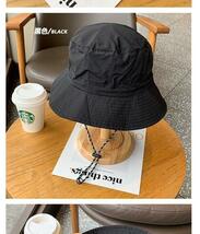 帽子 レディース　メンズ　サファリハット　　帽子 折りたたみ 撥水 アウトドア 韓国_画像4