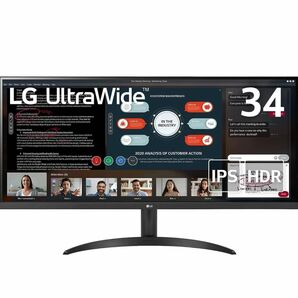 LG 大型PCモニター 34WL500B 34インチ