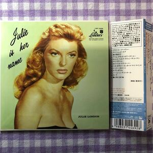 紙ジャケットCD／ジュリー・ロンドン／彼女の名はジュリー Vol.1 （バーニー・ケッセル、レイ・レザーウッド） 1966年オリジナル盤発売