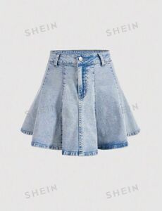 SHEIN MOD レディースデニムスカート