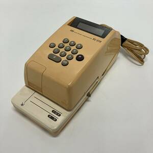 MAX Max EC-310 electron check writer small stamp hand-print receipt electrification verification only HT-29