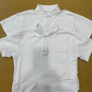 2枚セット　ポロシャツ ホワイト 半袖　150 小学生
