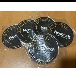 Hennessy ヘネシー　コースター　ラバーコースター　5枚