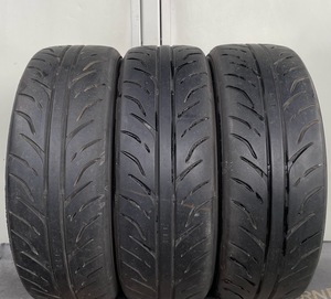 24051305　　中古Tires　◆DUNLOP　DIREZZA　ZⅡ◆　165/55R14　72V　2002製　3本