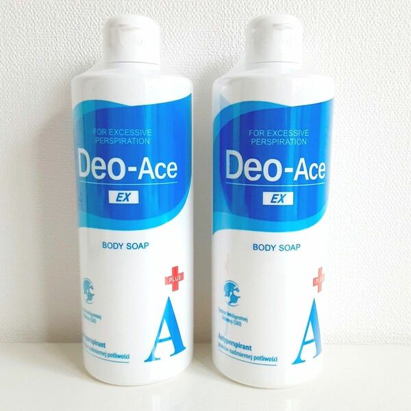 【新品・未開封】Deo-Ace EX デオエースEX 制汗ボディソープ 400ml×2本