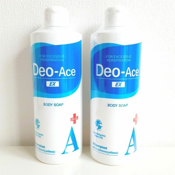 【新品・未開封】Deo-Ace EX デオエースEX 制汗ボディソープ 400ml×2本