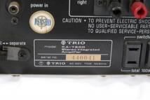TRIO KA-7300 プリメインアンプ 通電確認済 Stereo Integrated Amplifier KENWOOD トリオ QVQ-138_画像6