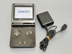 ゲームボーイアドバンスSP Nintendo ニンテンドー 任天堂 ゲームボーイアドバンス GBA GAMEBOY オニキスブラック　充電器付き