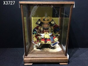 X3727M 五月人形 戦国武将 徳川家康 喜月作 節句 こどもの日 GNG