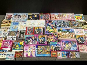 Y1760M jigsaw puzzle Disney Sanrio .... charcoal ..... other anime character large amount summarize 