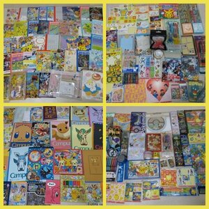O1321M approximately 11kg minute * Pocket Monster stationery goods summarize set Pokemon bread seal memo pad Note lead calligraphy pen other 