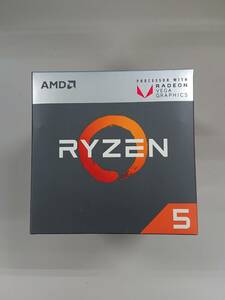 AMD Ryzen 5 2400G BOX　新品未使用