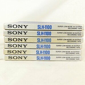 オープンリールテープ 6点セット ソニー SONY SLH-1100 まとめ売り サウンドレコーディングテープ オーディオ 録音済 現状品■DZ425s■の画像3