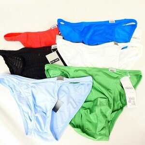  regular goods for man underwear 6 point set Homme HOM men's under wear set sale bikini T-back etc. pants L size long-term keeping goods #DX122s#