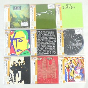 CD 9点セット 紙ジャケ XTC ザ・ビッグ・エクスプレス GO2 ママー ブラック・シー ノンサッチ 他 帯付 中古■DZ564s■