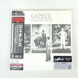 SACD Hybrid DVD бумага jacket GENESIS The * Ram *laiz* down * on * Broad way GENESIS 3 листов комплект с лентой б/у #DZ593s#