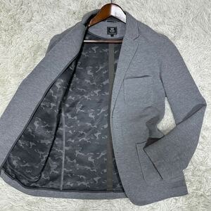BEAMS Beams Anne navy blue jacket tailored jacket stretch material spring summer gray L size 