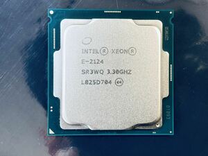 ★動作確認済み★Intel CoffeeLake Xeon E-2124★C242/C246チップ用