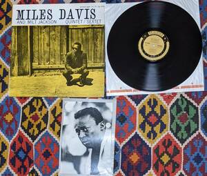 50's マイルス・デイヴィス・アンド・ミルト・ジャクソン (国内盤 LP)/ Quintet / Sextet PJ-7034-6, Prestige PJ-6 1955年録音
