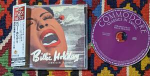 40's ビリー・ホリデイ Billy Holiday (CD)/ 奇妙な果実(マスター・テイク盤) STRANGE FRUIT Commodore UCCU-5009 1939～44年録音