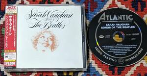 70's TOTO参加 サラ・ヴォーン Sarah Vaughan (CD)/ ソングス・オブ・ザ・ビートルズ Songs Of The Beatles WPCR-27450 1977年