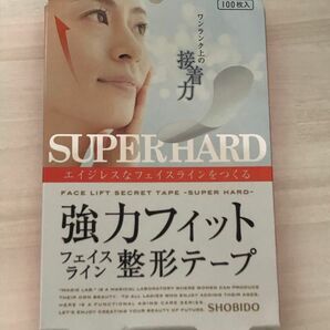 マジラボ フェイスライン整形テープ 強力タイプ 100枚入り SHOBIDO しわ伸ばしテープ