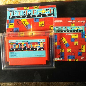  Famicom FC Tetris flash ( коробка. руководство пользователя есть )