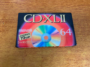 カセットテープ maxell CD-XLⅡ 1本