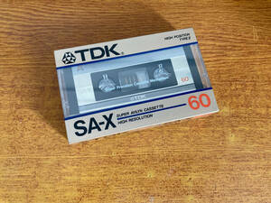 在庫8 カセットテープ TDK SA-X 1本 00854