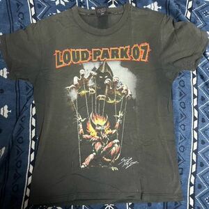 バンドTシャツ ラウドパークLOUD PARK 07公式Tシャツ Lサイズ？