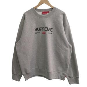 【美品】サイズL シュプリーム SUPREME 24SS Established Crewneck エスタブリッシュ クルーネックスウェット　8065000178274