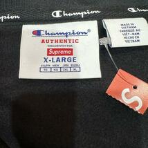 【美品】サイズXL シュプリーム　チャンピオン Supreme x Champion 24SS Zip Up Hooded Sweatshirt ジップアップパーカー　8065000178922_画像6