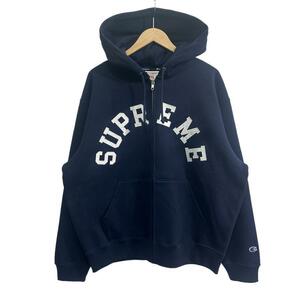 【美品】サイズM シュプリーム　チャンピオン Supreme x Champion 24SS Zip Up Hooded Sweatshirt ジップアップパーカー 8065000178885