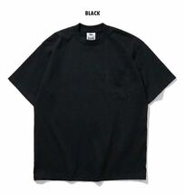 新品未使用 プロクラブ 6.5oz ヘビーウエイト ポケット付き 無地 半袖Tシャツ 黒2枚セット Mサイズ PROCLUB_画像3