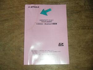 ノア DBA-ZRR70G ナビ用取扱説明書 　管理番号X6722