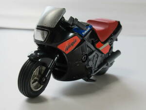 旧タカラ 1986 エキサイトライダーズ 黒 kawasaki カワサキ GPZ400R Ninja 旧車 チョロQ チョロバイ 自宅保管現状品 定形外200円補償無