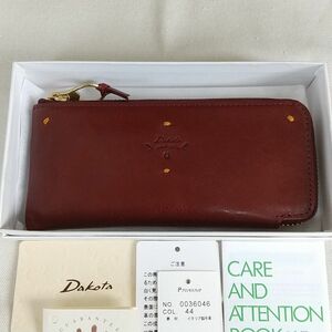 Dakota ダコタ カッシーニ カードケース L字ファスナー 箱付き