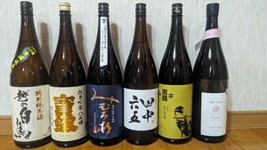 японкое рисовое вино (sake) 1800ml 6 шт. комплект 1 иен ~