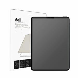 【新品】ifeli ペーパーテクスチャー 液晶保護フィルム for iPad Air （第5／4世代） IF00067