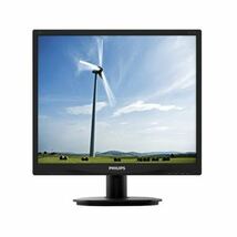 【新品】PHILIPS 液晶ディスプレイ19型/1280×1024/DVI、D-Sub/ブラック/スピーカー:あり/5年間フル保証 19S4QAB3/_画像1